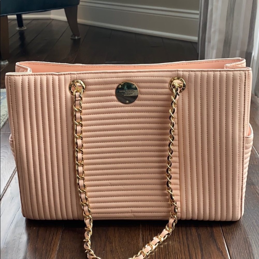 pink henri bendel tote